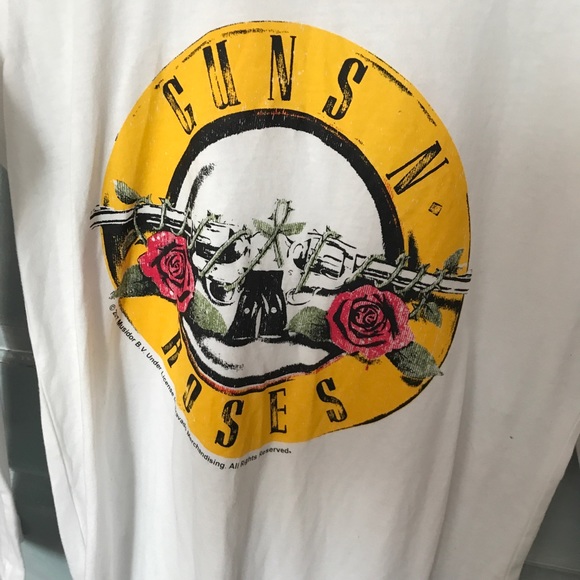 Dress by Missguided in size 2. Guns & Roses in front & sleeve. Cotton - Picture 5 of 7